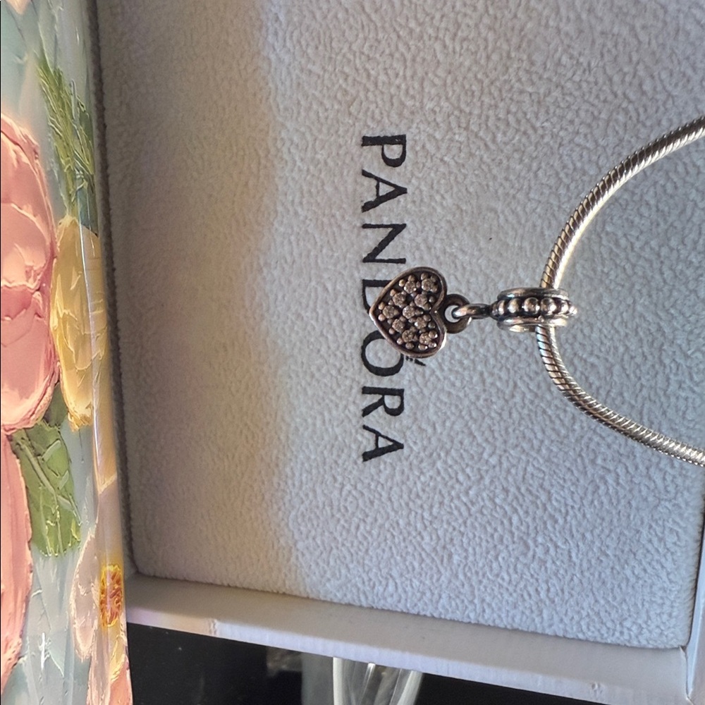 Pandora Silver Heart Charm
